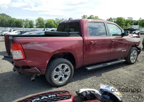 2022 Ram 1500 Big Horn/Lone Star из США, поврежденный, VIN 1C6RRFFGXNN296442